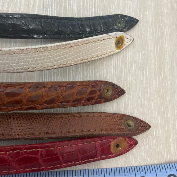 5 Barry Kieselstein-Cord Belt Straps Multi Colors - Picture 7 of 10